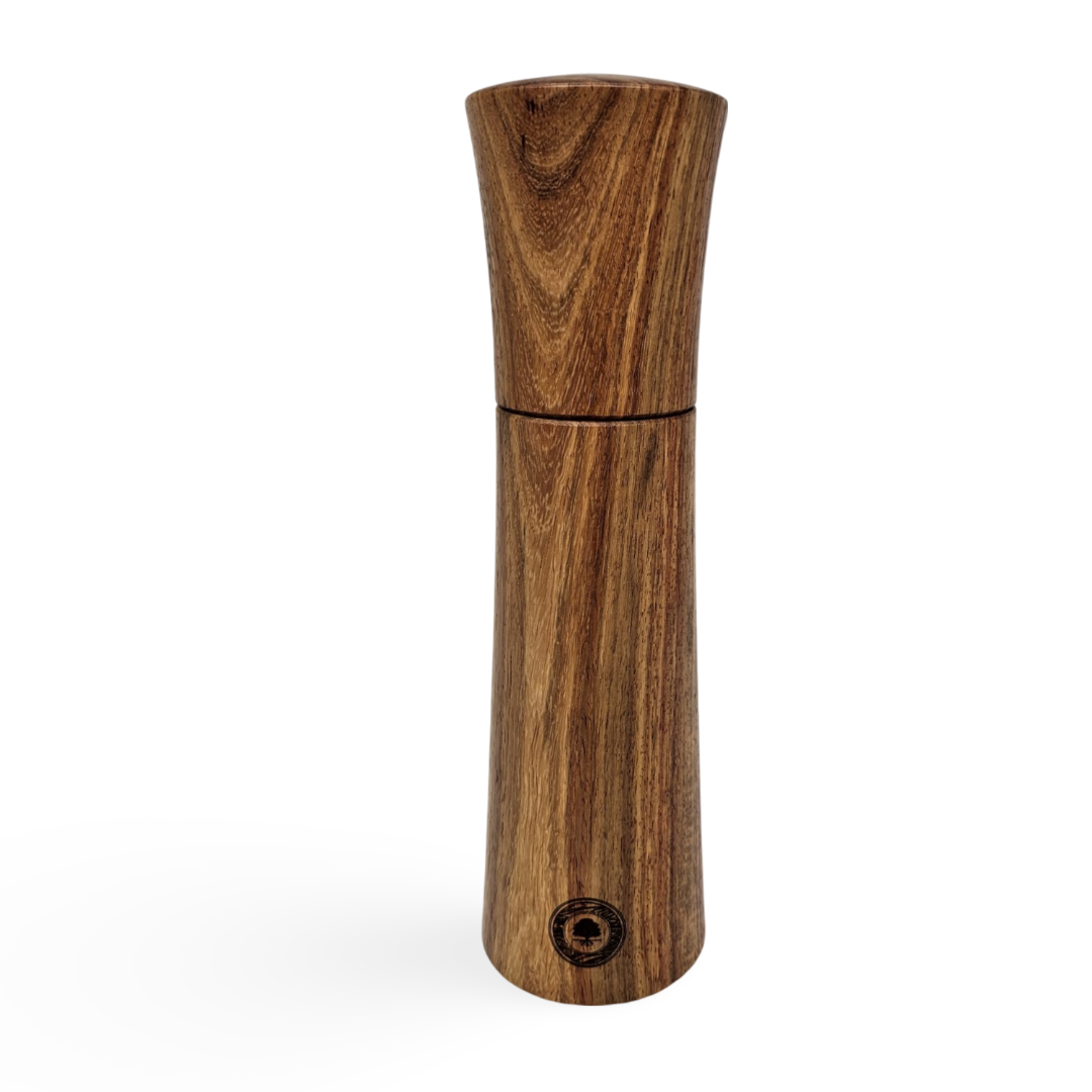 Salt and pepper mill - Kiaat - Image 4