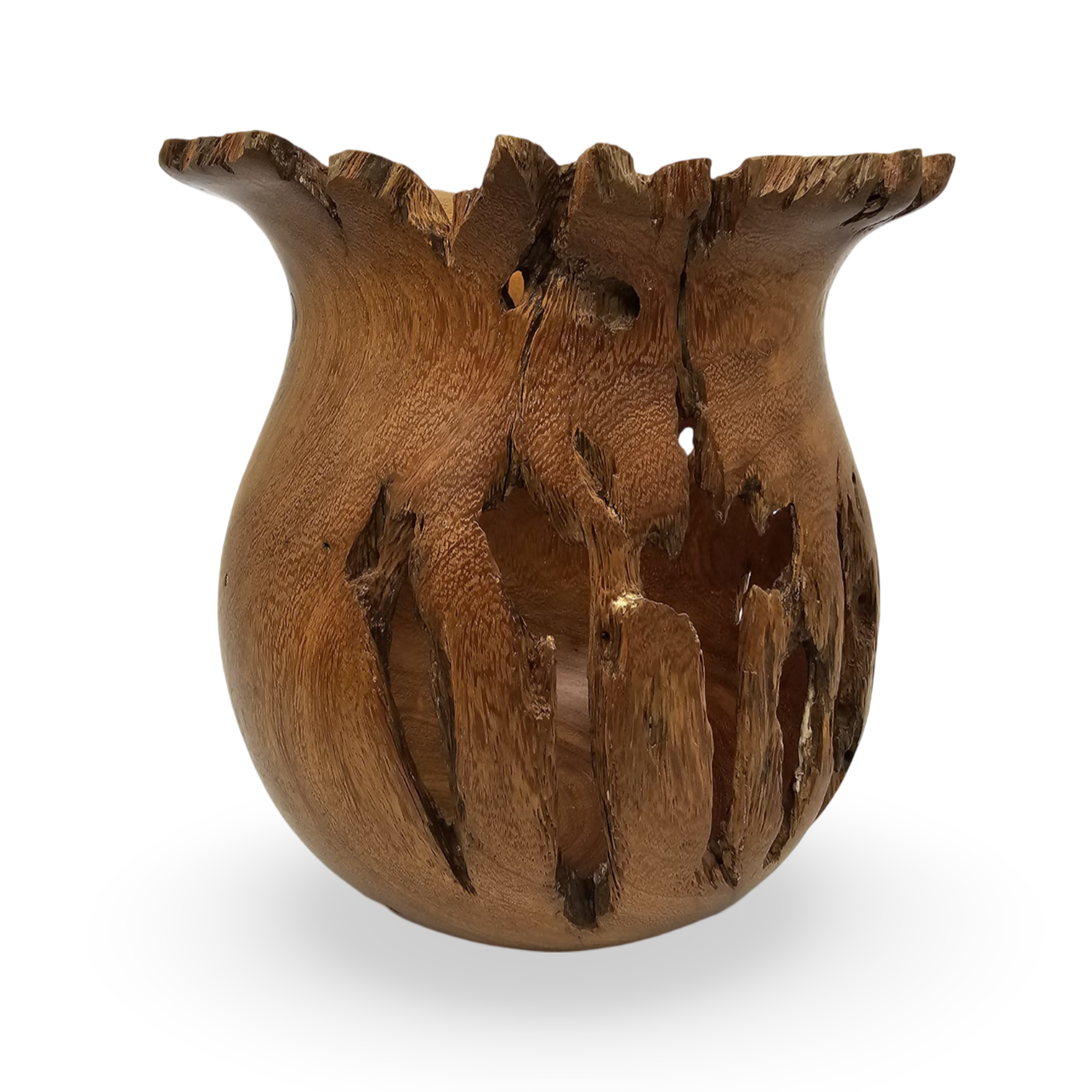 Natural edge vase - Wild mango